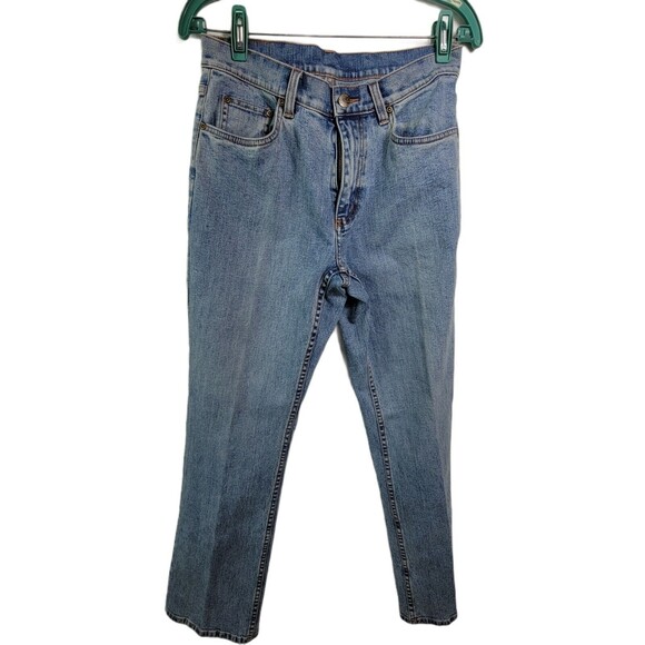 Vintage LL Bean Jeans Classic Fit Mom's High Rise 100% Cotton SIZE 8 - Picture 4 of 6
